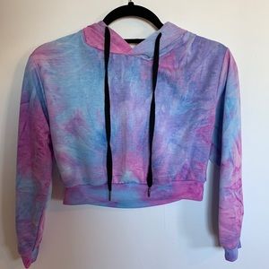 Long Sleeve Cropped Hoodie